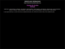 Tablet Screenshot of boricuasdesnudas.com